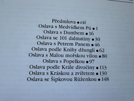 Kniha disney vás zve na oslavu,