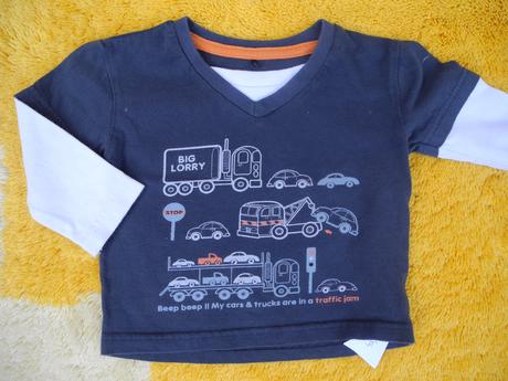 Triko s dlouhým rukávem, george,74