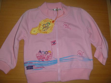 Nová dívčí tepláková souprava zn. frog vel. 68/74, frog,74