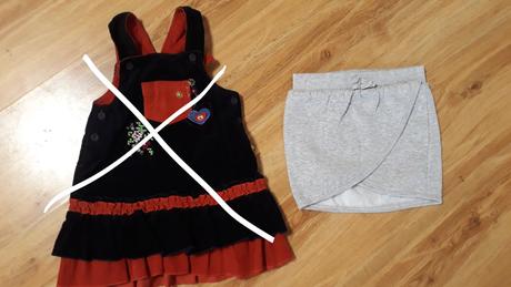 Šaty a sukně, vel. 86-92, 86