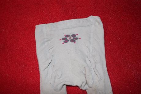 Dívčí punčocháče květy, proužky vel. 86 - 92, 86