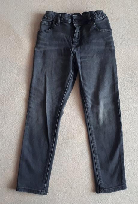 Dětské džíny, rifle, šedé, vel.116, zn.denim, denim,116