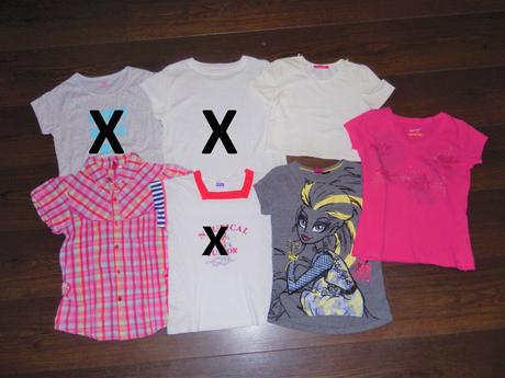 Top stav - dívčí blůzka a trička - vel. 7-8 let, pleas,128