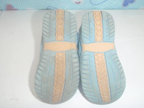 Sv. modré hezké boty, botičky, botasky suché zipy, bambino,22