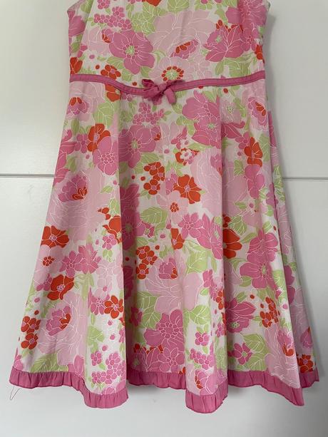 Šaty s kvítky a mašličkou, girl2girl,116