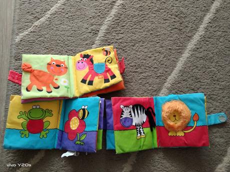 Látkové knížky pro miminka, 