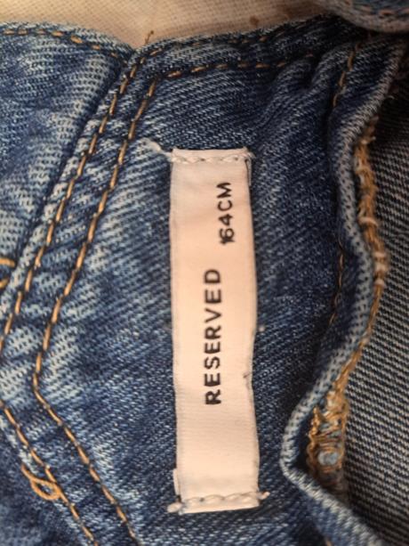 Džínové kraťasy s laclem, reserved,164