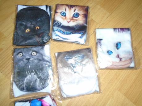 Ponožky kočka uni, 30 - 39