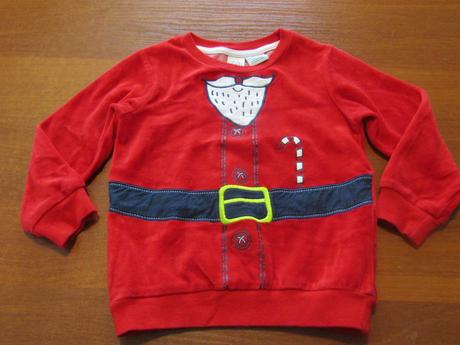 Vánoční heboučká mikina vel 104, 104