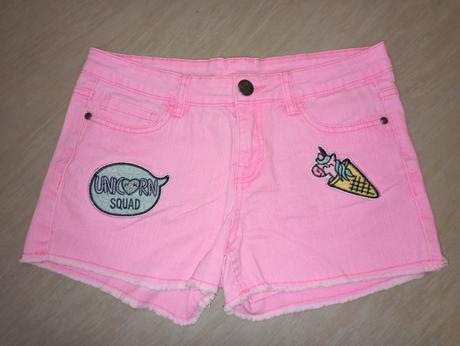 Růžové kraťasy y.f.k. 158/164, 158