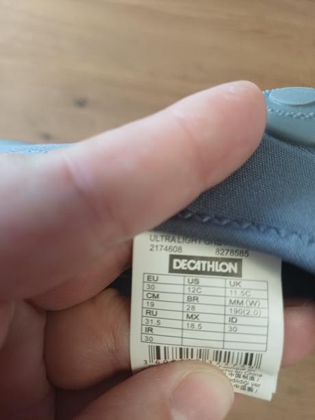 Cvičky/bačkory, decathlon,30