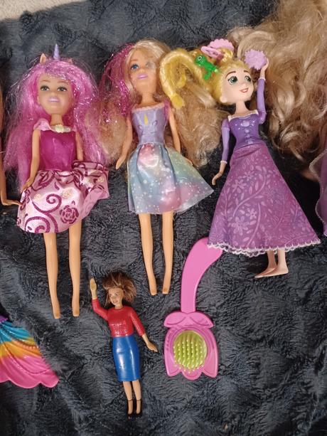 Barbie mořská panna princezna locika lehátko,