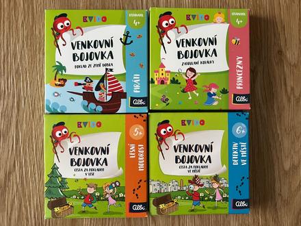 Venkovní bojovky - 4ks - albi-kvido - 4+, 