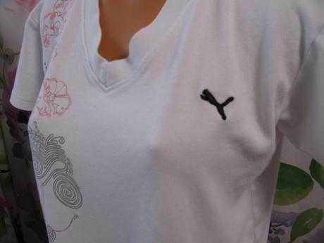 Dámské bavlněné tričko puma, puma,l