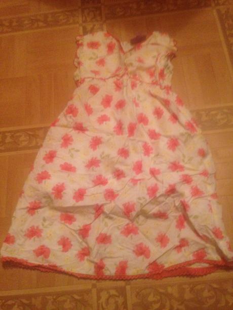 Dívčí šaty květy vel. 92 - 98, tik & tak,92