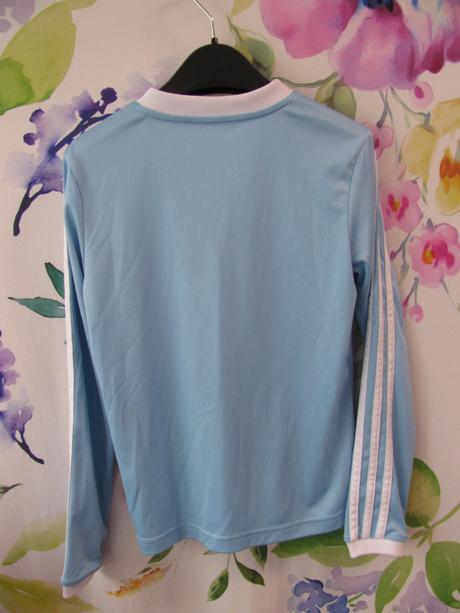 Tréninkové sportovní modré pružné tričko adidas, adidas,146