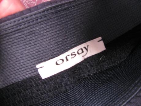 Tmavě modrá, elastická pouzdrová sukně orsay, orsay,s
