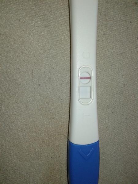 Těhotenský  test 5 dní před  ms. Vidíte něco?