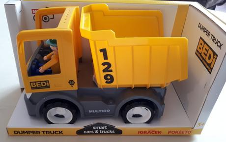 Nákladní auto/sklápěčka a vysokozdvižný vozík,