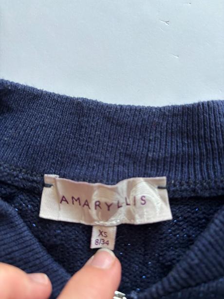 Svetr s metalickou přízí - v.xs, xs