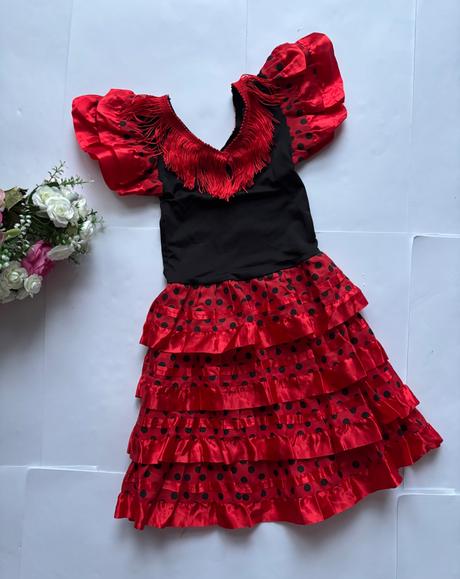 K5/ kostým španělská tanečnice-  v.cca 12/ 18 měs., 