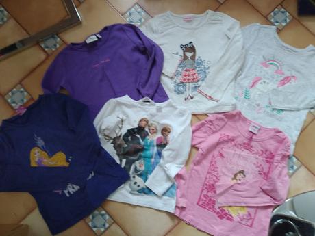 6x tričko, 104–116