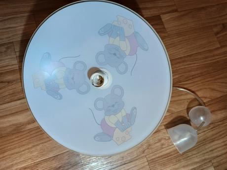 Dětský lustr - motiv myš,