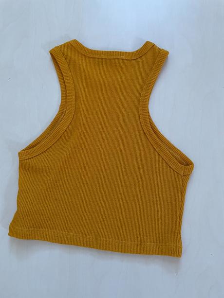 Úplet crop top, vestička, vel m i méně, bershka, bershka,m