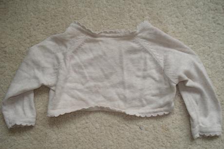 Pletené bolérko, next,68