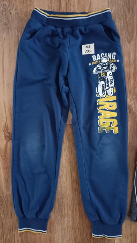 Tepláky, kalhoty, rifle vel. 128-140, george,128