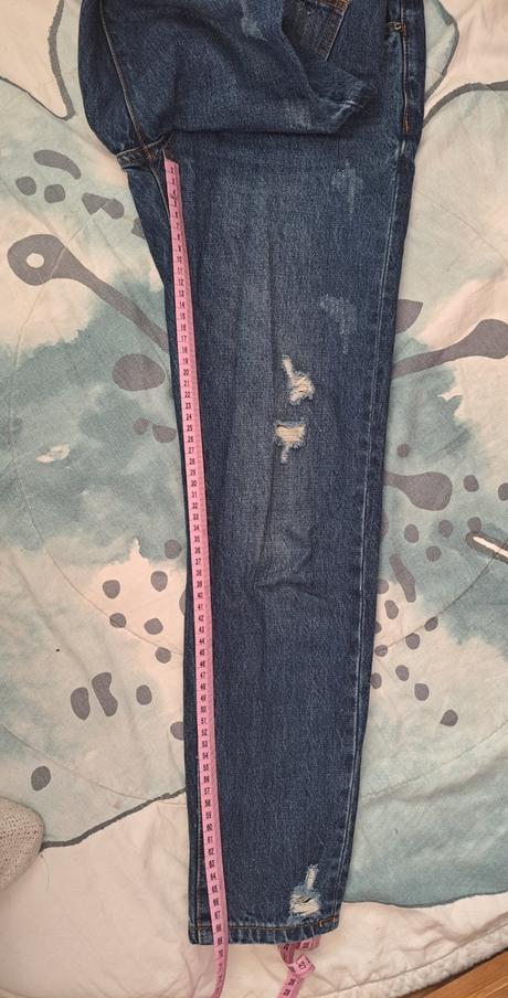 Trhané džíny, denim,s