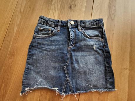 H_riflová sukně hm vel 146, h&m,146