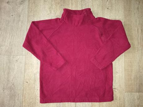 Mikina fleece dívčí vel.122-134(7-9r.), 128