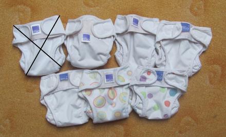 Plenkové kalhotky, bambino mio,2 kg - 6 kg