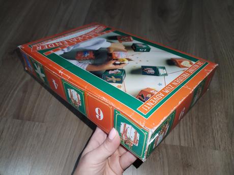 Nový adventní kalendář nepoužitý krabičkový, 