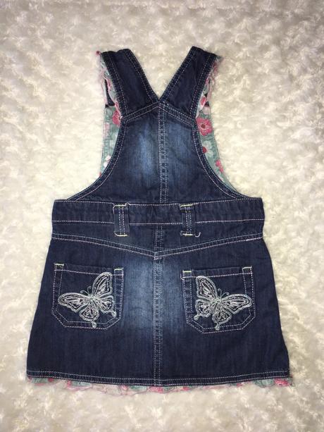 Modré riflové/džínové šaty cherokee, cherokee,92