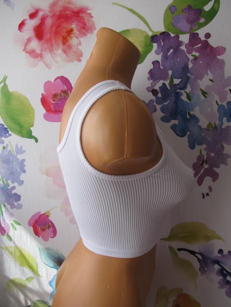 Dámské, dívčí žebrované crop top tričko, 32