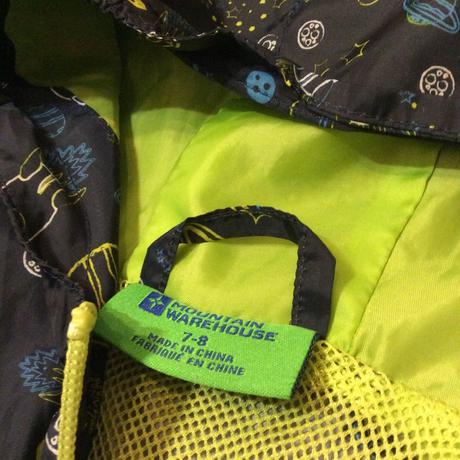 Přechodová bunda ,,vesmír", mountain warehouse,128