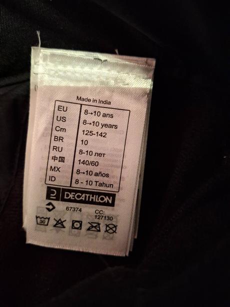Lyžařské kalhoty, decathlon,140