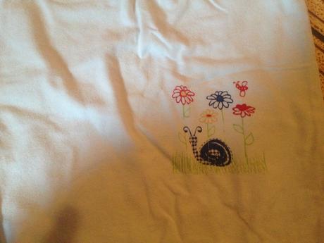 Dívčí tílko květy a šneček vel. 74 - 80, frog,74