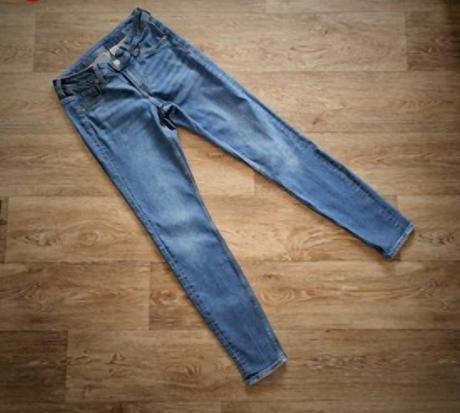 Dámské skinny jeans h&m vel. xs, h&m,xs
