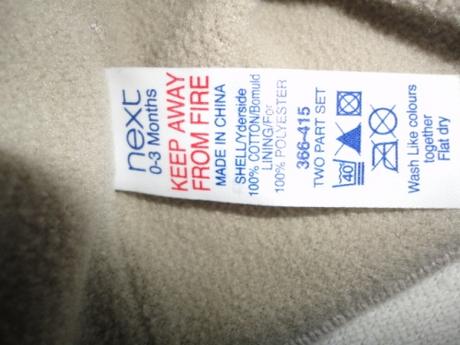 Krásná dvojitá čepička next, vel. 0-3 měsíce, next,62