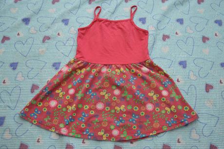 Letní šaty zástěrka do školky, 122
