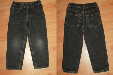 Džíny c&a - černé, vel. 104, c&a,104