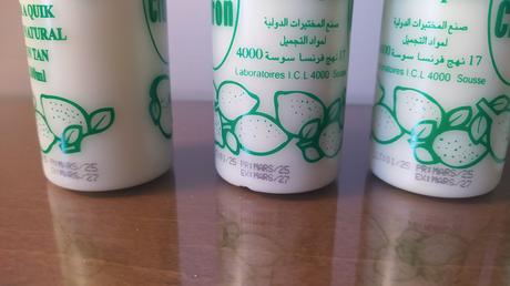 Opalovací tuniský olivový olej s citronem, 