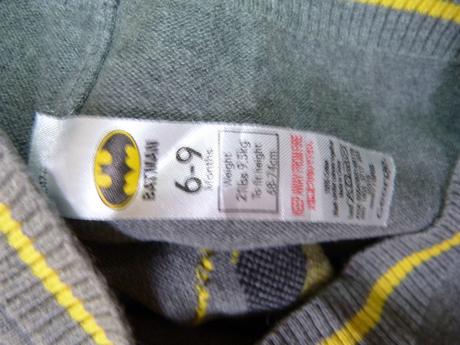 Svetřík batman vel. 74, george,74