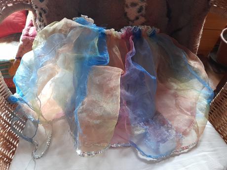 Kostým sukně víly na dohrátí,