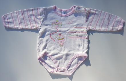 D149 dívčí body s dlouhým rukávem slon vel. 86, 86