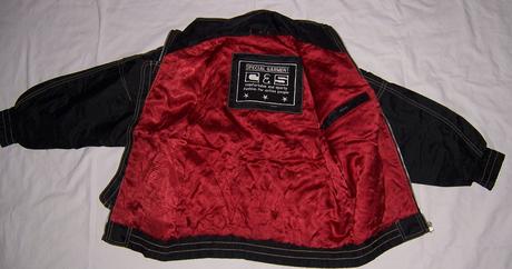 Černá bunda s podšívkou, 128