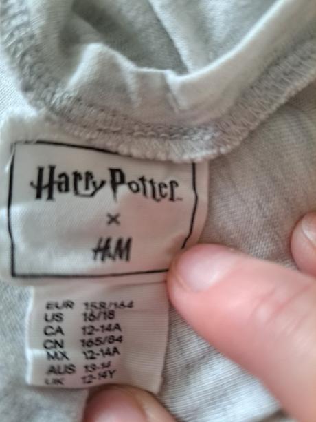 Tričko harry potter, h&m,158
